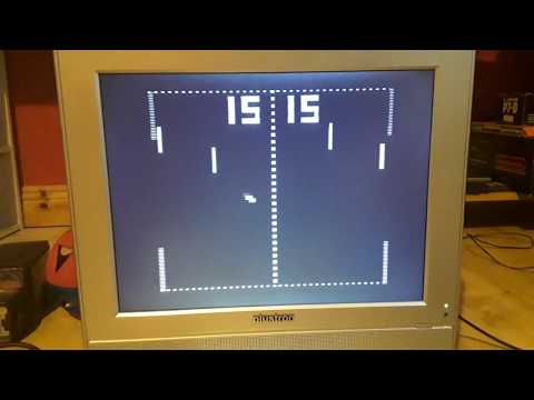 Playing 1977 Verco TV Game Pong Machine! (It works... mostly)