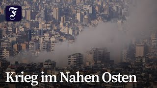 Weitere Angriffe auf Libanon und Iran durch Israel