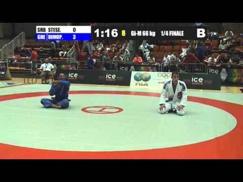 D. Dimopoulos (GRE) Vs V. Stesevic (SRB) - GI -66kg - Fila European 2012