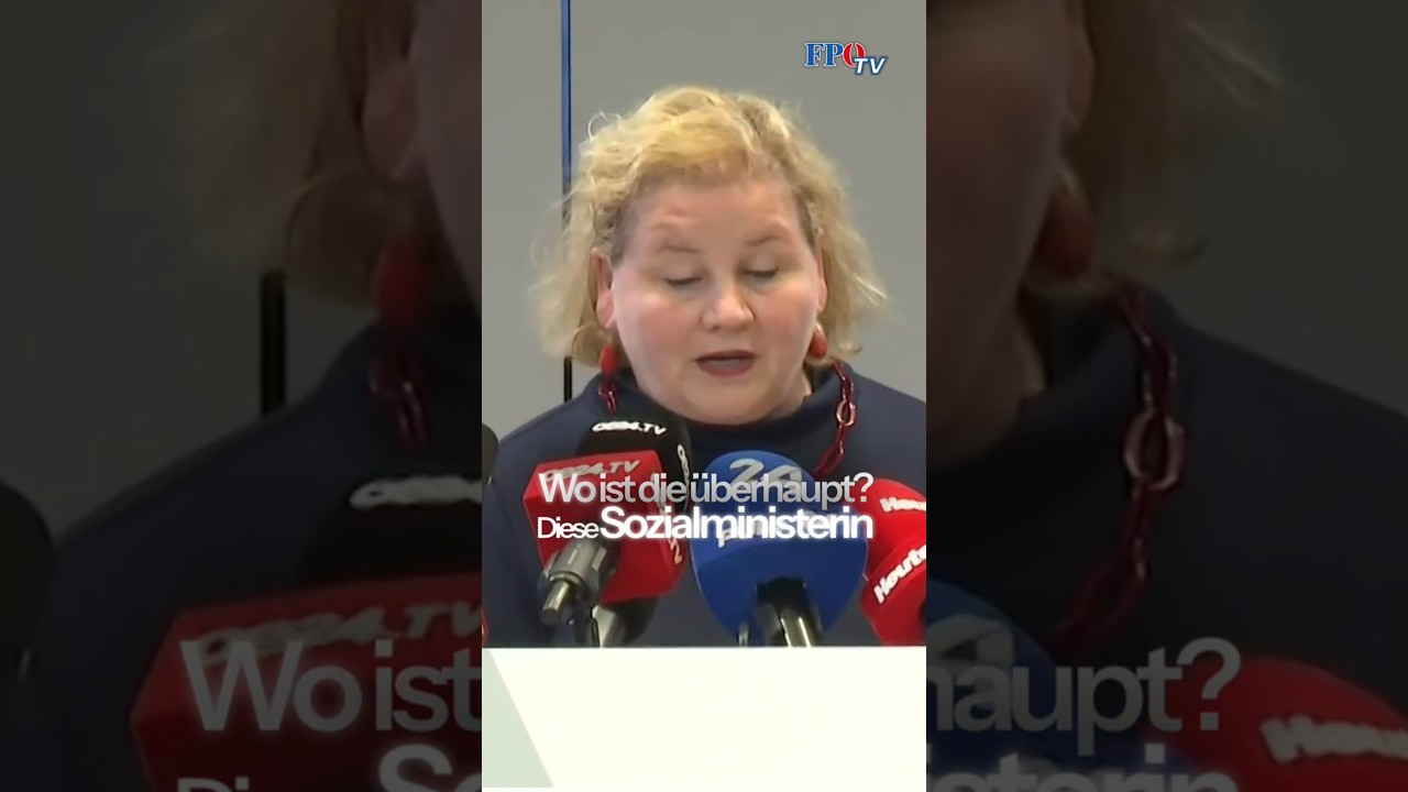 ABGETAUCHT – Wo ist die rote „Sozial“-Ministerin geblieben?