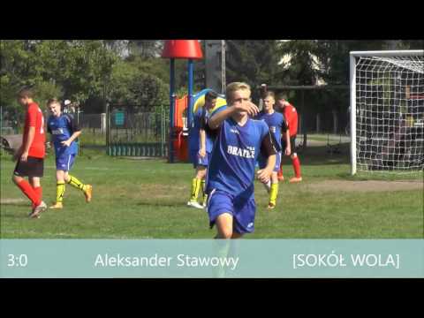 JUNIORZY STARSI: SOKÓŁ WOLA - UKS Warszowice 7:1