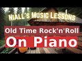 How To Play Bob Seger S Old Time Rock N Roll On Piano