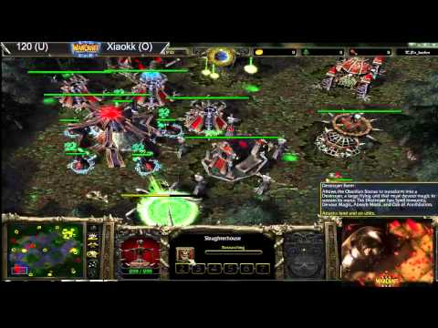 Wc3 120 (U) vs Xiaokk (O)