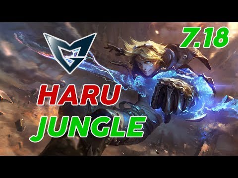 Samsung Galaxy Haru Ezreal Jungle Patch 7.18 Pro Replay
