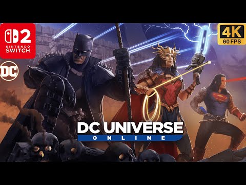 Dc Universe Online Gameplay on Nintendo Switch 2 - 4K Walkthrough (No Commentary)