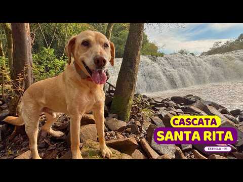 😱FÁCIL DEMAIS para chegar na Cascata Santa Rita | Estrela 