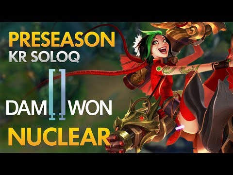 Preseason: Damwon Nuclear - Jinx Bot Lane - KDA 13/2/11