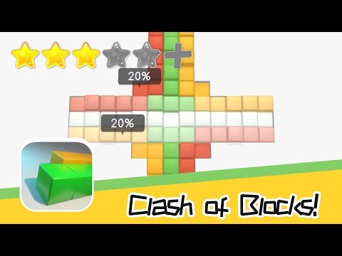 Clash of Blocks! - Popcore GmbH - Walkthrough Stimulating Mission Recommend index three stars - YouTube
