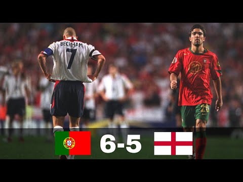 When Ronaldo, Figo and Rui Costa knocked England's golden generation out