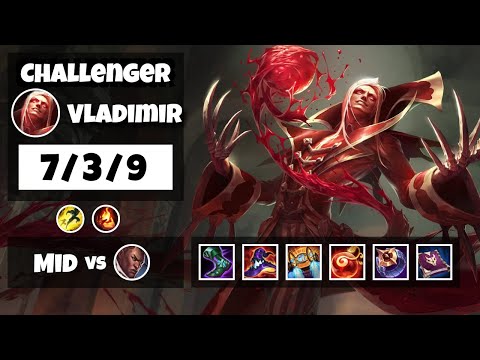 Vladimir vs Lucian EU Challenger MID (7/3/9) - v11.8