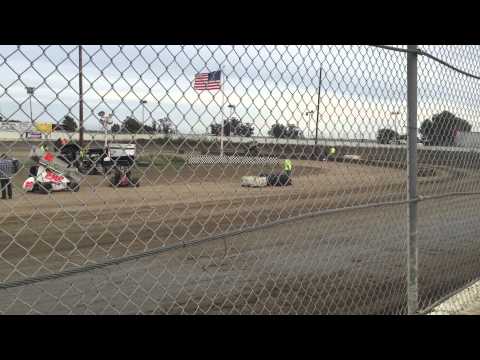 Michael Laughton qualifying @ Dixon Speedway 4-4-15
