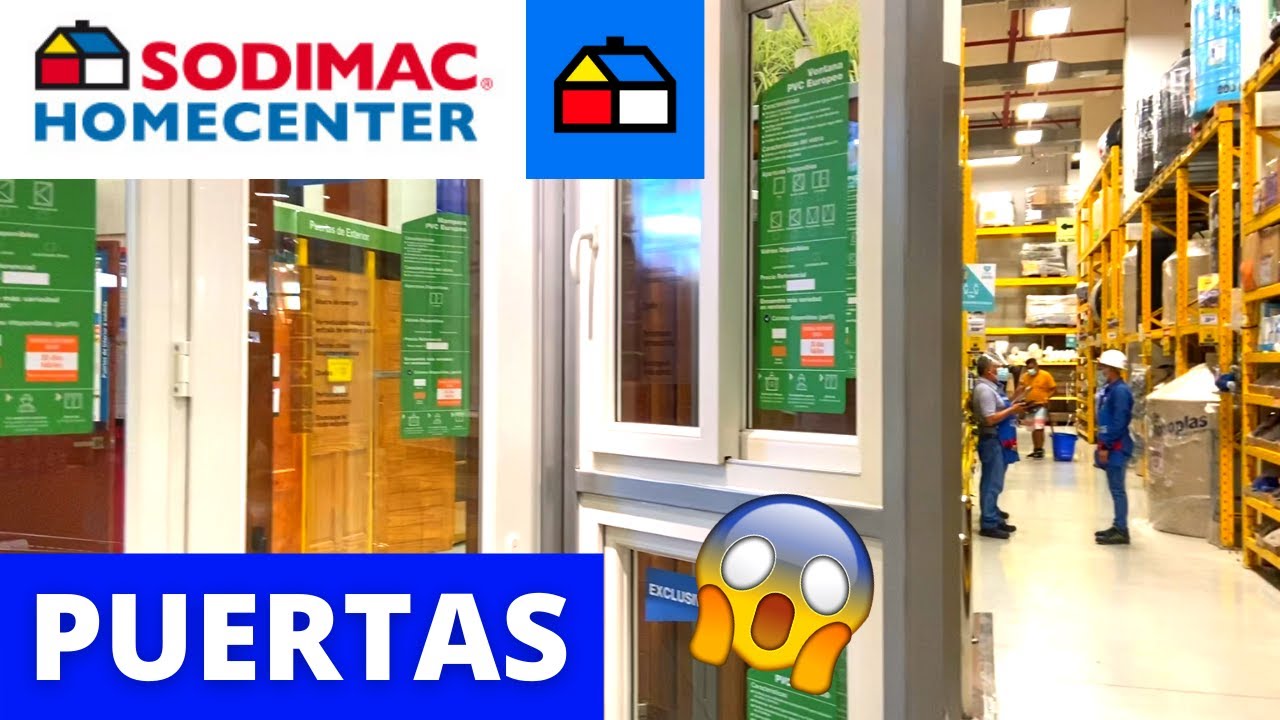 OFERTAS SODIMAC HOY🏠😱🚪PUERTAS INTERIOR, EXTERIOR😋COCINAS🥧HORNOS🍰FRIOBAR❄AIRE ACONDICIONADO😍TOUR