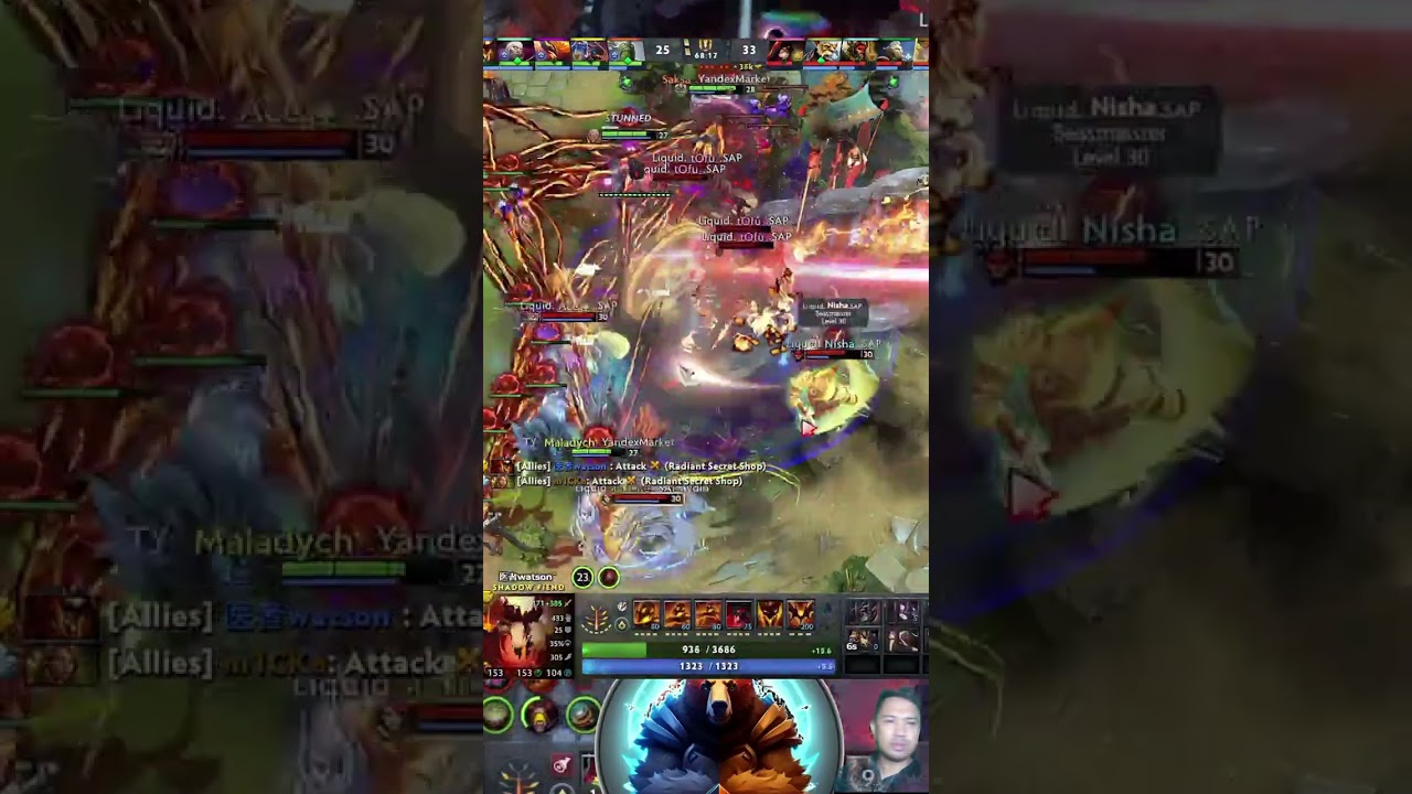 🔥 GIGA BONDS!!! EVERYONE MELTS 😱 🔥 #dota2 #dota2indonesia #dota2shorts #shorts