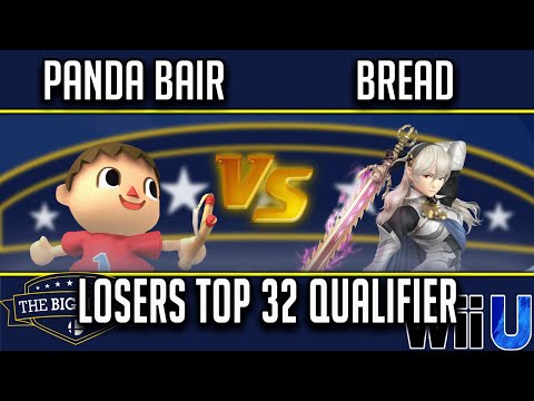 The Big House 8  LOSERS TOP 32 QUALIFIER -  Panda Bair (Villager) vs  bread (Corrin)
