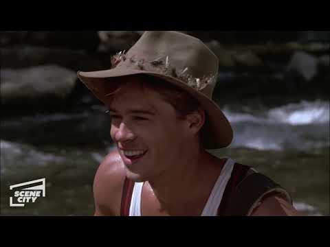 A River Runs Through It: Church, Work and Fishing (Brad Pitt) 4K HD Clip