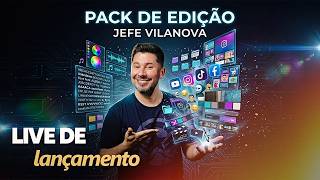 Live de LANÇAMENTO do nosso PACK DE EDIÇÃO