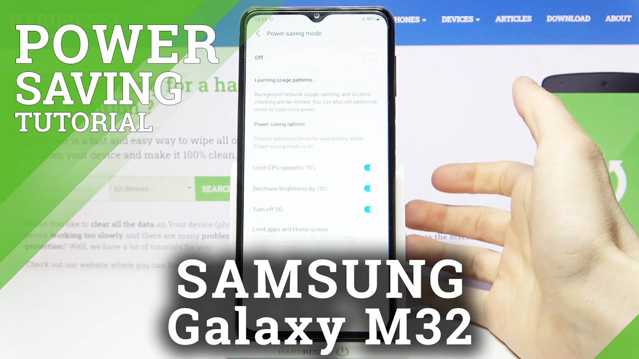 How to Enable Power Saving Mode on SAMSUNG Galaxy M32 – Optimize Battery