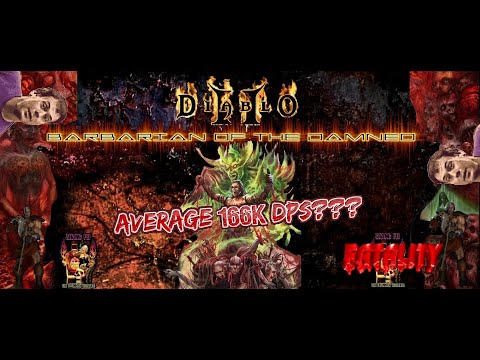 166K Damage Per Second Barbarian / Necro Hybrid Ep. 4 The Barbarian of the Damned