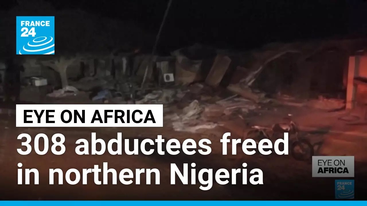 308 abductees freed from separate attacks in Northern Nigeria • FRANCE 24 English