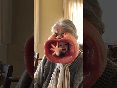 Grandma's got some tricks #cursed #ai