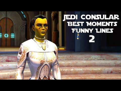 SWTOR: Female Jedi Consular - Best Moments & Funny Lines