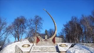 preview picture of video 'Monument to aviators in Safonovo - Памятник авиаторам в Сафоново'
