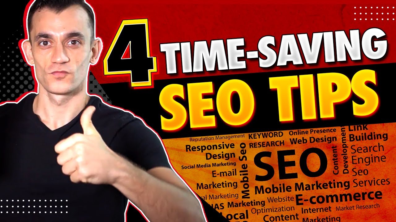 4 Time Saving SEO Tips (from a guy who spent 5 YEARS ranking websites)