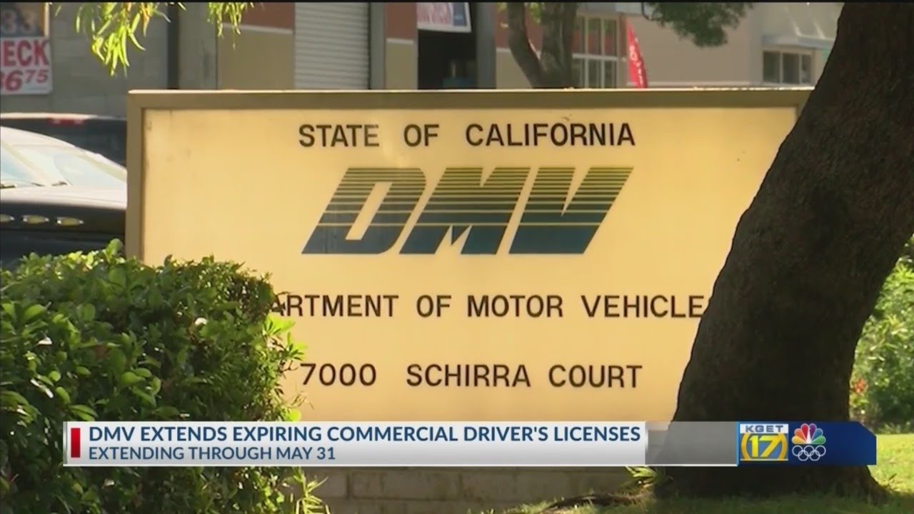 DMV extending commercial driver’s licenses expiring through May 31