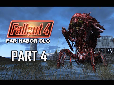 Fallout 4 Far Harbor DLC Walkthrough Part 4 - Mirelurk Queen (PC Ultra Let's Play)