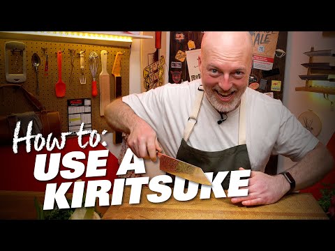 How to Use A Kiritsuke - Japanese Kitchen Knife Skills