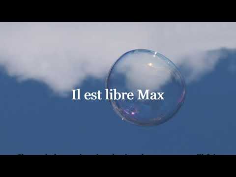 Il est libre Max -  Hervé Cristiani (Paroles)