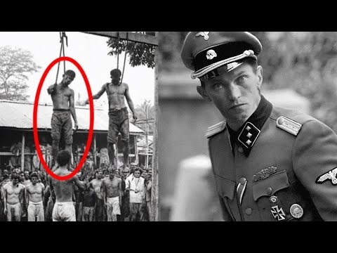 Execution Erich Muhsfeldt -  Nazi Psychopath who burned prisoners alive at Auschwitz