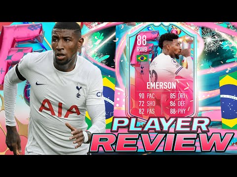 🚨88 FUT BIRTHDAY EMERSON PLAYER REVIEW - FIFA 23 ULTIMATE TEAM