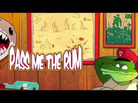 Alfons & Marnik - Pass Me The Rum (Ft. Jungle Jonsson) [DaKla Remix] Official Lyrics Video
