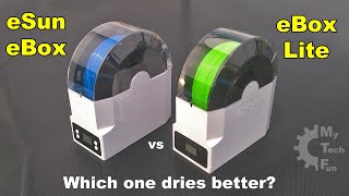 eSun eBox vs eBox Lite filament dryer - which one dries better?