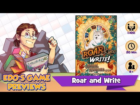 Edo's Roar and Write Review (KS Preview)