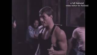Jean Claude Van Damme Vaporwave Dance