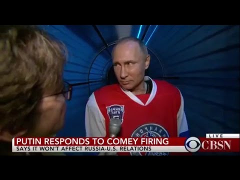 VIDEO: Putin's Bizarre Response to James Comey Firing