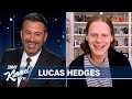 Lucas Hedges on Talking to Himself & Movie Mom Michelle Pfeiffer