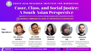 Caste, Class, and Social Justice: A South Asian Perspective