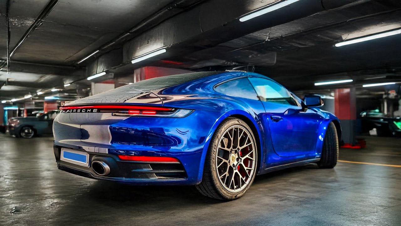 Porsche 992 3 0T Catback en inox avec valves