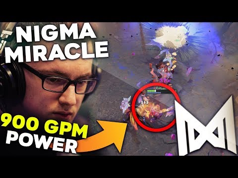 NIGMA.Miracle- Back To Signature Anti-Mage 900GPM No BKB Build Dota 2