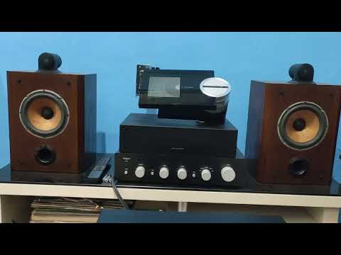 B&W 805 Matrix passive studio monitor speakers - '90s black image 10