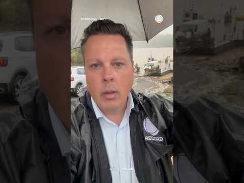 Nível do rio Taquari preocupa em Santa Tereza#shorts