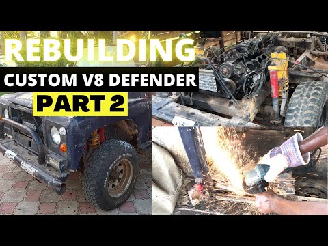 Rebuilding A Custom Land Rover Defender 90 V8 - Part 2