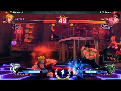 SSF4AE EG Momochi vs RZR Fuudo - TGS CapcomCup Qualifier