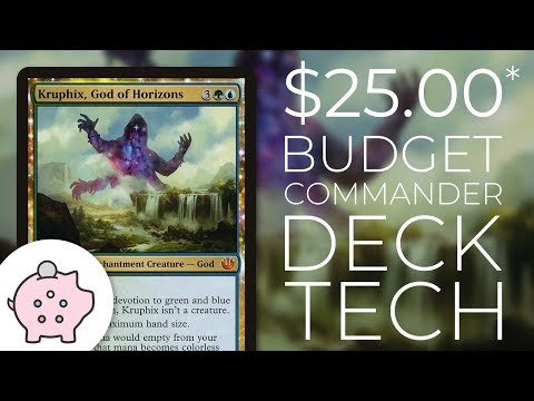 Kruphix, God of Horizons | EDH Budget Deck Tech $25 | Turbo Fog | Magic the Gathering | Commander