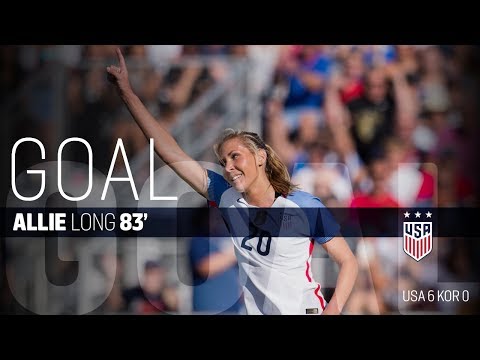 WNT vs. Korea Republic: Allie Long Goal - Oct. 22, 2017