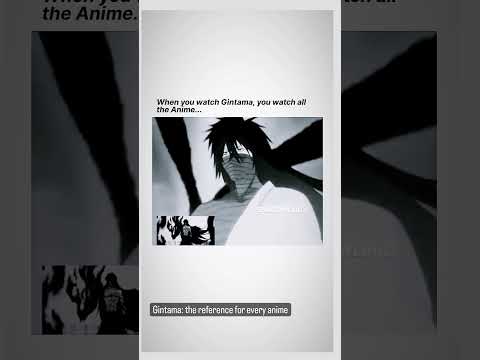 Gintama: the reference of every anime #gintama #anime #noroots #shorts