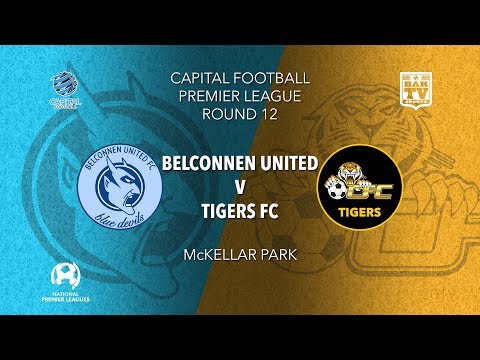2019 NPL Capital u20s & 1st Grade Round 12 - Belconnen United FC v Tigers FC